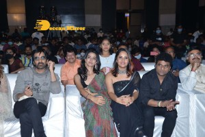 Pictures from the Pre-Release Event of 'Khiladi' movie - attended by Ravi Teja, Meenakshi Chaudhary, Dimple Hayathi, Anasuya Bharadwaj, Devi Sri Prasad and Ramesh Varma