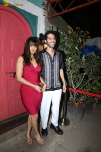 Kho Gaye Hum Kahan Success Party attended by Ananya Panday, Siddhant Chaturvedi, and Malavika Mohanan