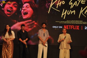 Kho Gaye Hum Kahan Trailer Launch attended by Ananya Panday, Siddhant Chaturvedi, Adarsh Gourav, and others