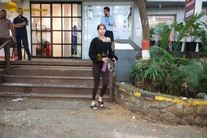 Sridevi's daughter Khushi Kapoor spotted after workout in Mumbai