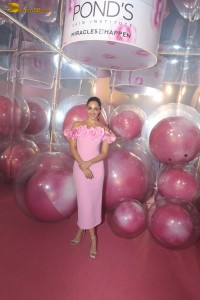 actress Kiara Advani spotted at ponds promotion