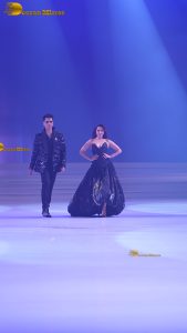 Karan Johar and Kiara Advani at the launch of a new Mercedes model