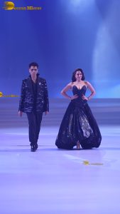 Karan Johar and Kiara Advani at the launch of a new Mercedes model