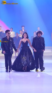 Karan Johar and Kiara Advani at the launch of a new Mercedes model