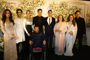 celebrities at the wedding reception of Kiara Advani and sidharth malhotra
