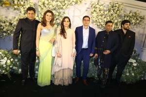 celebrities at the wedding reception of Kiara Advani and sidharth malhotra