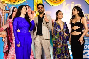 Kis Kisko Pyaar Karoon 2 Trailer Launch attended by Kapil Sharma, Tridha Choudhury, Warina Hussain, Ayesha Khan, and others