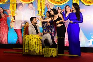 Kis Kisko Pyaar Karoon 2 Trailer Launch attended by Kapil Sharma, Tridha Choudhury, Warina Hussain, Ayesha Khan, and others