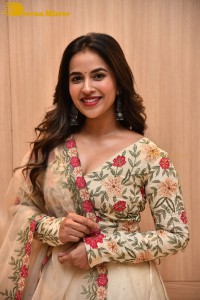 Telugu Actress Komalee Prasad in a Salwar Kameez Dress
