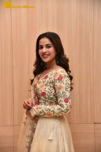 Telugu Actress Komalee Prasad in a Salwar Kameez Dress