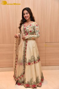 Telugu Actress Komalee Prasad in a Salwar Kameez Dress