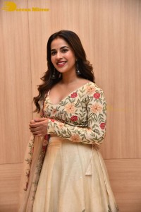 Telugu Actress Komalee Prasad in a Salwar Kameez Dress