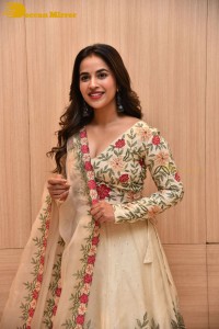 Telugu Actress Komalee Prasad in a Salwar Kameez Dress