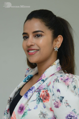Telugu Actress Komalee Prasad Photoshoot in a white floral jacket