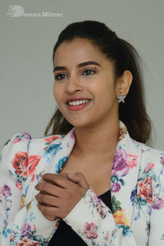 Telugu Actress Komalee Prasad Photoshoot in a white floral jacket