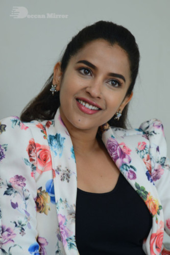 Telugu Actress Komalee Prasad Photoshoot in a white floral jacket