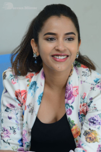 Telugu Actress Komalee Prasad Photoshoot in a white floral jacket