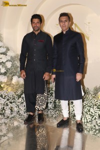 Konark Gowariker’s Wedding Reception attended by Pooja Hegde, Sonali Bendre, Vidya Balan, Aamir Khan, and others