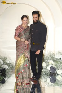 Konark Gowariker’s Wedding Reception attended by Pooja Hegde, Sonali Bendre, Vidya Balan, Aamir Khan, and others