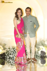 Konark Gowariker’s Wedding Reception attended by Pooja Hegde, Sonali Bendre, Vidya Balan, Aamir Khan, and others