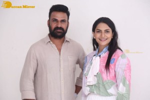 Kondaveedu movie press meet attended by Actress Swetha Varma