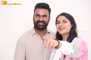 Kondaveedu movie press meet attended by Actress Swetha Varma