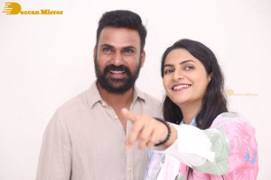 Kondaveedu movie press meet attended by Actress Swetha Varma