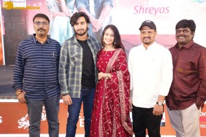 Kotha Kothaga movie pre-release function attended by Virti Vaghani, Ajay and Hanumaan Vasamsetty