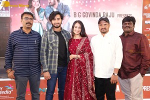 Kotha Kothaga movie pre-release function attended by Virti Vaghani, Ajay and Hanumaan Vasamsetty