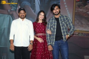 Kotha Kothaga movie pre-release function attended by Virti Vaghani, Ajay and Hanumaan Vasamsetty