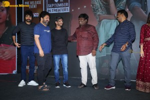 Kotha Kothaga movie pre-release function attended by Virti Vaghani, Ajay and Hanumaan Vasamsetty