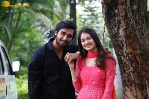 Telugu movie Kotha Kothaga success meet attended by Ajay Aman and Virti Vaghani