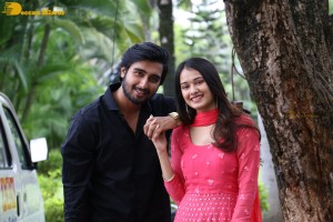 Telugu movie Kotha Kothaga success meet attended by Ajay Aman and Virti Vaghani