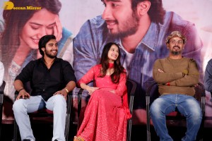Telugu movie Kotha Kothaga success meet attended by Ajay Aman and Virti Vaghani