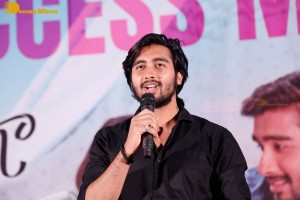 Telugu movie Kotha Kothaga success meet attended by Ajay Aman and Virti Vaghani