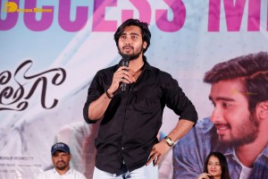 Telugu movie Kotha Kothaga success meet attended by Ajay Aman and Virti Vaghani