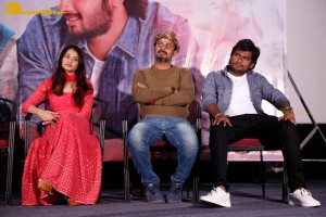 Telugu movie Kotha Kothaga success meet attended by Ajay Aman and Virti Vaghani