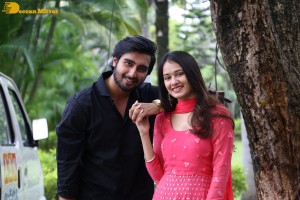 Telugu movie Kotha Kothaga success meet attended by Ajay Aman and Virti Vaghani