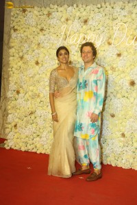 Krishan Kumar’s Diwali Party attended by Sunny Deol, Manushi Chhillar, Shriya Saran, Saiee Manjrekar, and others