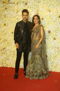 Krishan Kumar’s Diwali Party attended by Sunny Deol, Manushi Chhillar, Shriya Saran, Saiee Manjrekar, and others
