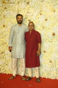 Krishan Kumar’s Diwali Party attended by Sunny Deol, Manushi Chhillar, Shriya Saran, Saiee Manjrekar, and others