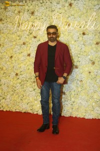 Krishan Kumar’s Diwali Party attended by Sunny Deol, Manushi Chhillar, Shriya Saran, Saiee Manjrekar, and others