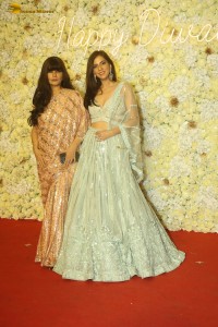 Krishan Kumar’s Diwali Party attended by Sunny Deol, Manushi Chhillar, Shriya Saran, Saiee Manjrekar, and others