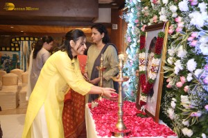 Superstar Krishna's Chinna Karma ceremony attended by Mahesh Babu and family
