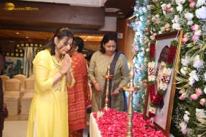 Superstar Krishna's Chinna Karma ceremony attended by Mahesh Babu and family