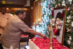 Superstar Krishna's Chinna Karma ceremony attended by Mahesh Babu and family