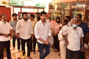 Family and Friends from Cinema and Politics mourned the loss of Superstar Krishna