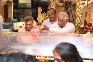 Family and Friends from Cinema and Politics mourned the loss of Superstar Krishna