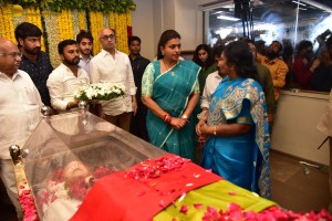 Family and Friends mourn Superstar Krishna - Day 2