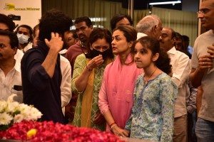 Family and Friends mourn Superstar Krishna - Day 2